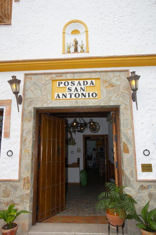 Hotel Posada San Antonio El Bosque Buitenkant foto